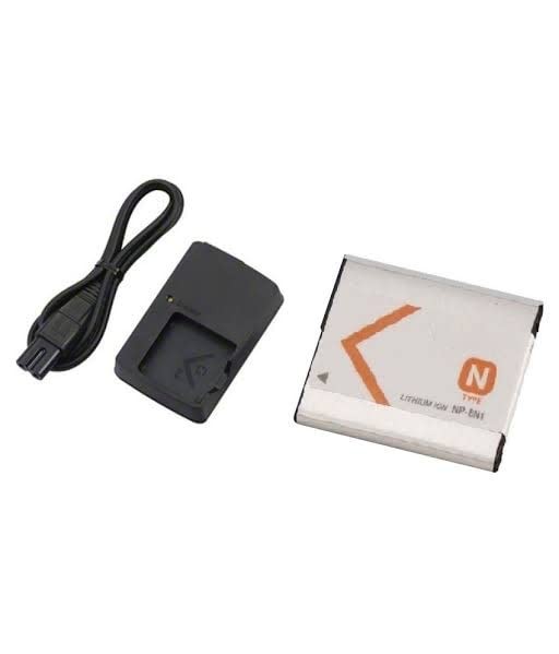 Digital Camera Battery and Charger Combo for Sony NP-BN1 Camera Battery